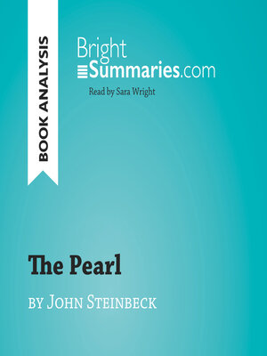 cover image of The Pearl by John Steinbeck (Book Analysis)